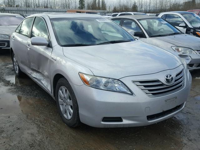 JTNBB46K883048953 - 2008 TOYOTA CAMRY HYBR SILVER photo 1