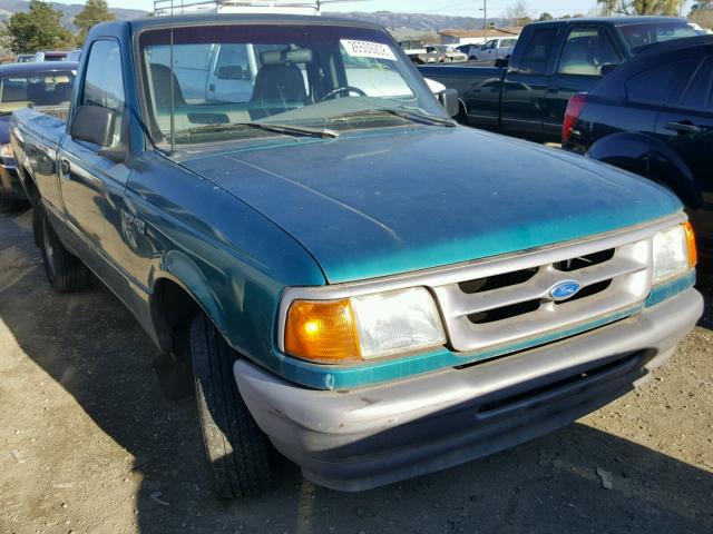 1FTCR10A5TTA32236 - 1996 FORD RANGER GREEN photo 1