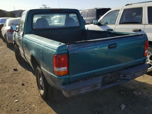 1FTCR10A5TTA32236 - 1996 FORD RANGER GREEN photo 3