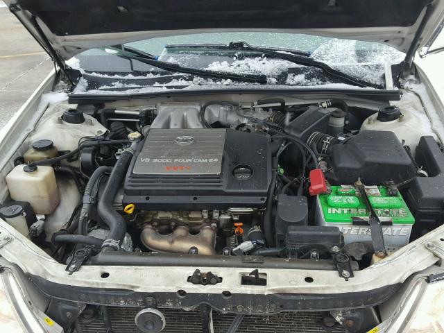 4T1BF28B4YU029347 - 2000 TOYOTA AVALON XL WHITE photo 7