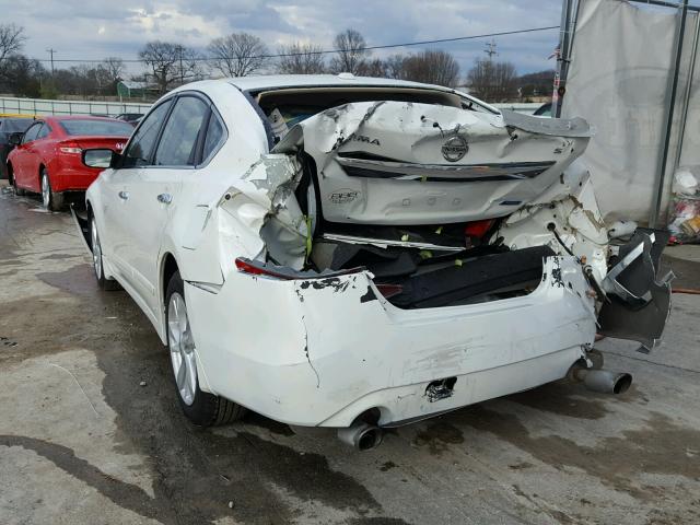 1N4AL3AP7DC233845 - 2013 NISSAN ALTIMA 2.5 WHITE photo 3