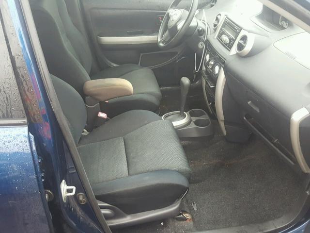 JTKKT624760163748 - 2006 TOYOTA SCION XA BLUE photo 5