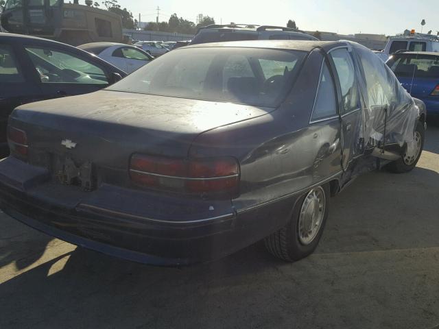 1G1BL53E1MW130143 - 1991 CHEVROLET CAPRICE BLUE photo 4