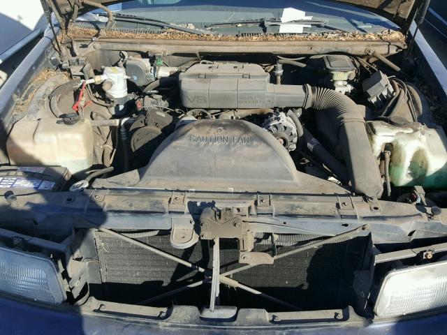 1G1BL53E1MW130143 - 1991 CHEVROLET CAPRICE BLUE photo 7