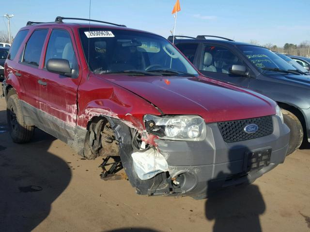 1FMYU93127KB96002 - 2007 FORD ESCAPE XLT RED photo 1