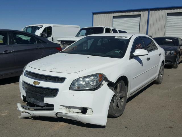 1G1ZC5E06CF364440 - 2012 CHEVROLET MALIBU 1LT 白色 照片 2