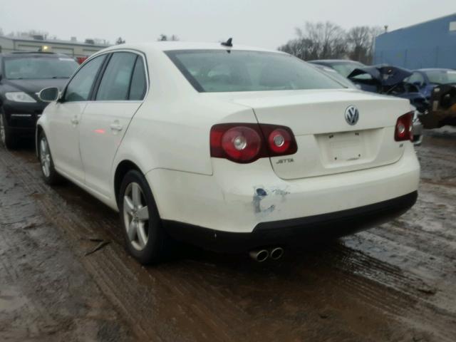 3VWRZ71K78M176720 - 2008 VOLKSWAGEN JETTA SE WHITE photo 3