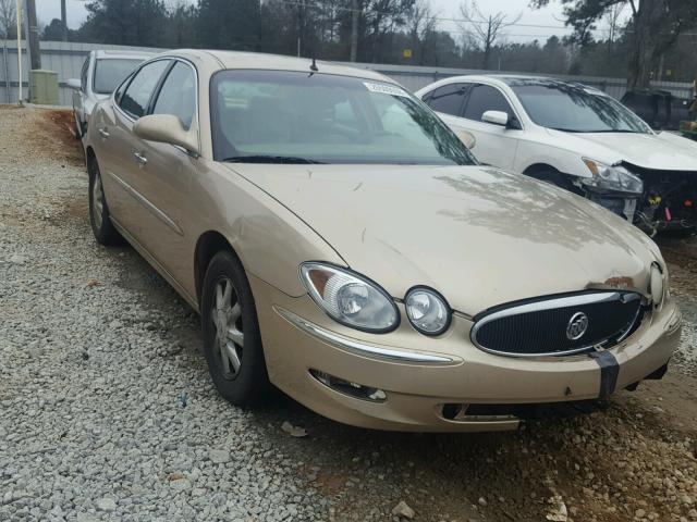 2G4WD562551323777 - 2005 BUICK LACROSSE C GOLD photo 1