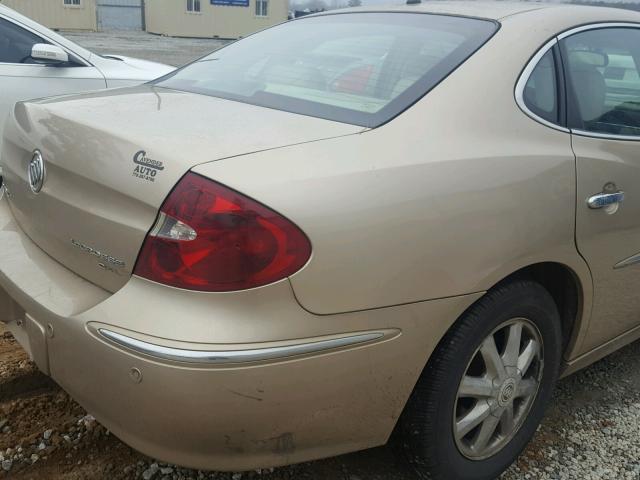 2G4WD562551323777 - 2005 BUICK LACROSSE C GOLD photo 10