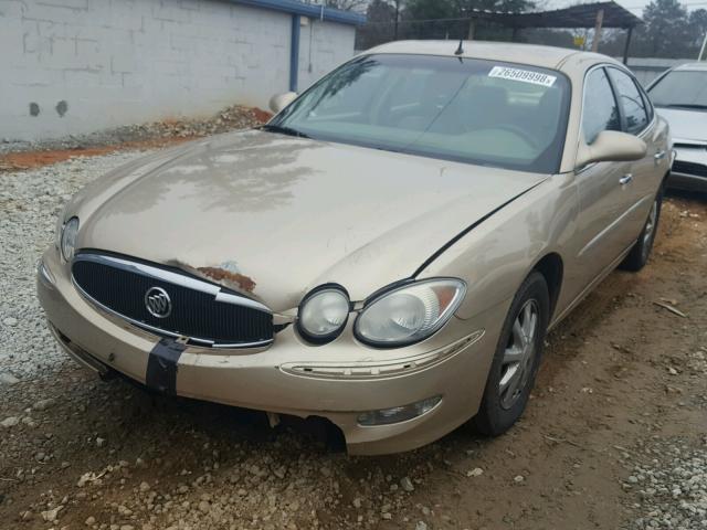2G4WD562551323777 - 2005 BUICK LACROSSE C GOLD photo 2