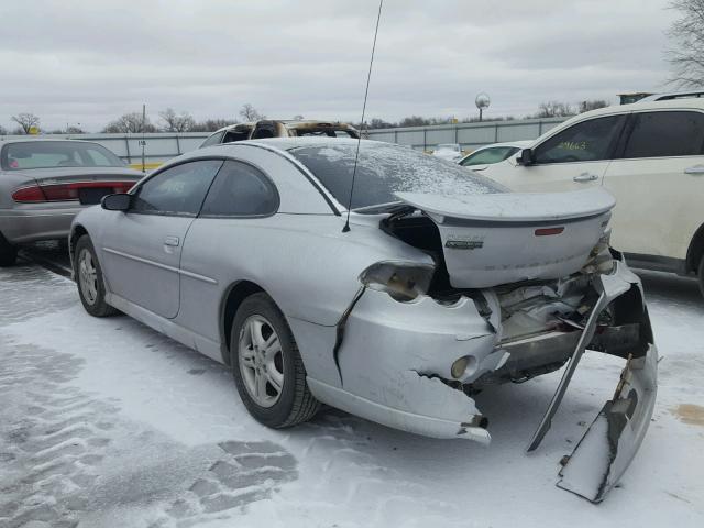 4B3AG42G54E038284 - 2004 DODGE STRATUS SX SILVER photo 3