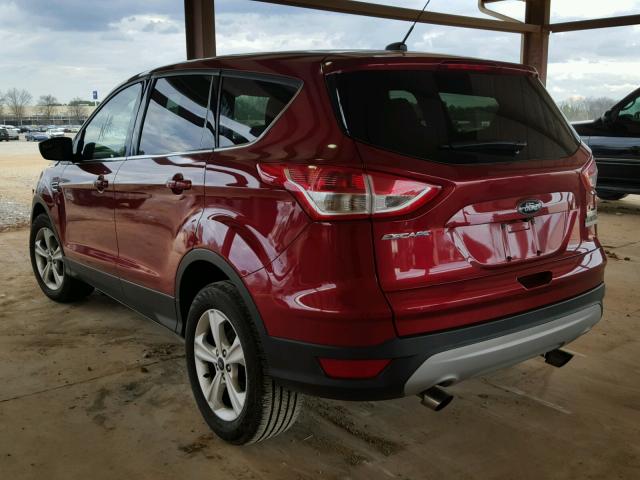 1FMCU0GXXEUD84790 - 2014 FORD ESCAPE SE RED photo 3