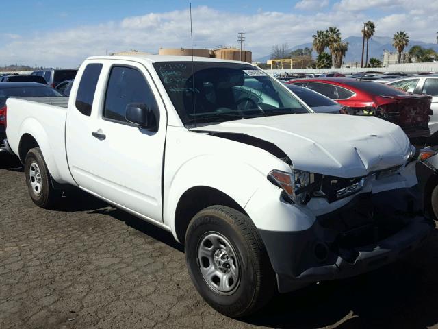 1N6BD0CT9FN764313 - 2015 NISSAN FRONTIER S WHITE photo 1