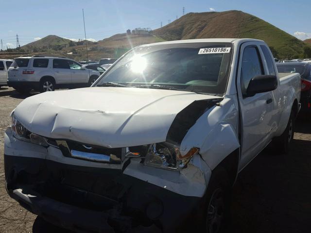 1N6BD0CT9FN764313 - 2015 NISSAN FRONTIER S WHITE photo 2