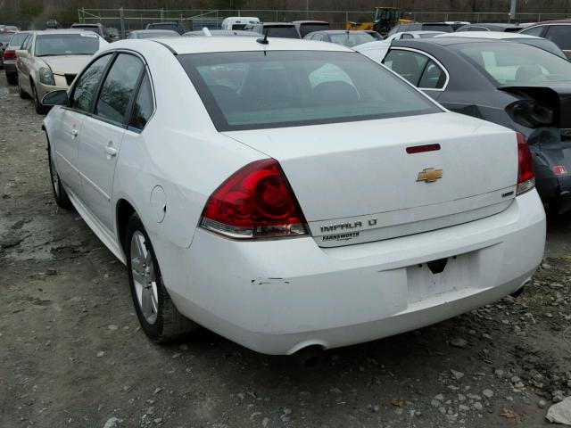 2G1WB5E32E1121136 - 2014 CHEVROLET IMPALA LIM WHITE photo 3