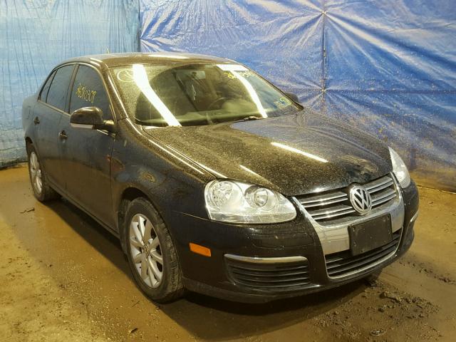 3VWRZ7AJ0AM106280 - 2010 VOLKSWAGEN JETTA SE BLACK photo 1