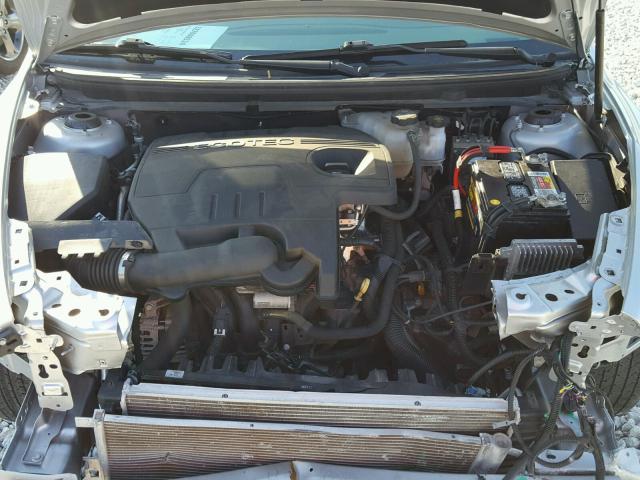 1G1ZB5E08CF111235 - 2012 CHEVROLET MALIBU LS ვერცხლისფერი ფოტო 7