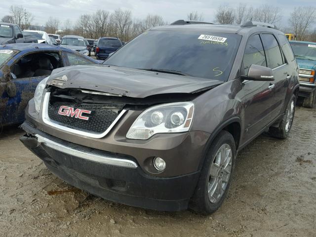 1GKLVNED6AJ145955 - 2010 GMC ACADIA SLT ყავისფერი ფოტო 2