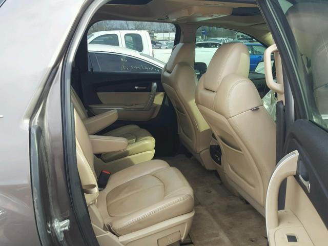 1GKLVNED6AJ145955 - 2010 GMC ACADIA SLT ყავისფერი ფოტო 6