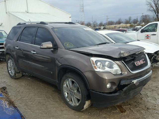 1GKLVNED6AJ145955 - 2010 GMC ACADIA SLT ყავისფერი ფოტო 9