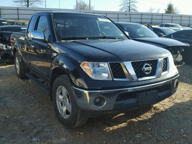 1N6AD06W97C407003 - 2007 NISSAN FRONTIER K BLACK photo 1