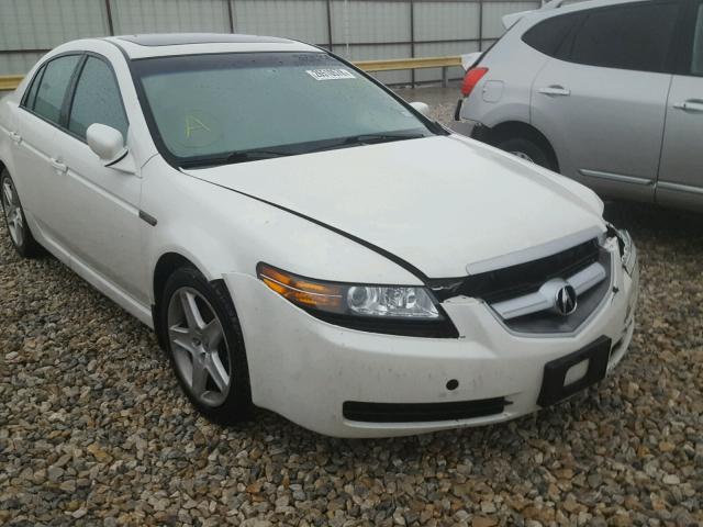 19UUA66236A060191 - 2006 ACURA 3.2TL WHITE photo 1