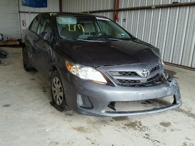 5YFBU4EE5DP113222 - 2013 TOYOTA COROLLA BA GRAY photo 1