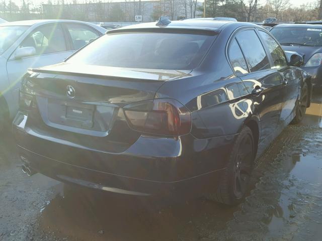 WBAVD33536KL52874 - 2006 BMW 330 XI BLACK photo 4