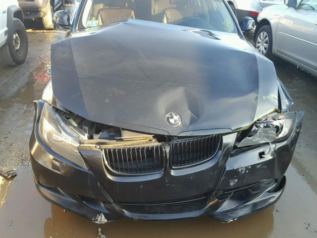 WBAVD33536KL52874 - 2006 BMW 330 XI BLACK photo 7