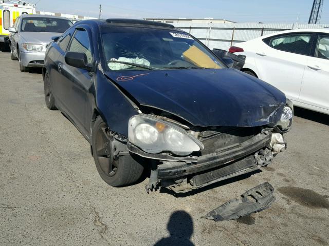 JH4DC53072C028394 - 2002 ACURA RSX TYPE-S BLACK photo 1