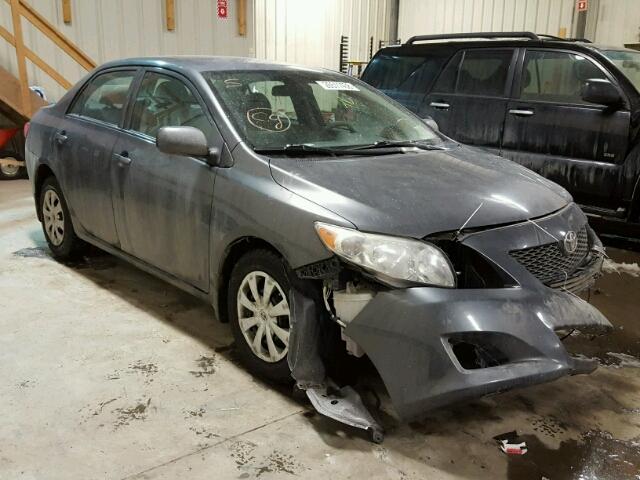 2T1BU4EE9AC430061 - 2010 TOYOTA COROLLA BA GRAY photo 1