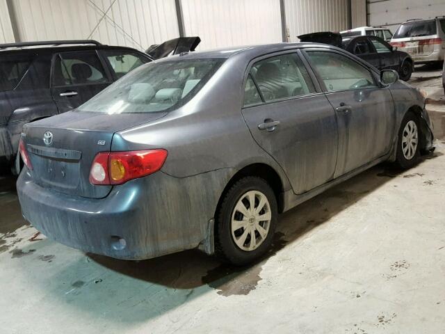 2T1BU4EE9AC430061 - 2010 TOYOTA COROLLA BA GRAY photo 4