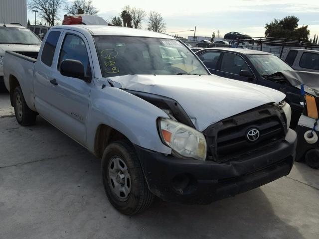 5TETX22N97Z445280 - 2007 TOYOTA TACOMA ACC SILVER photo 1