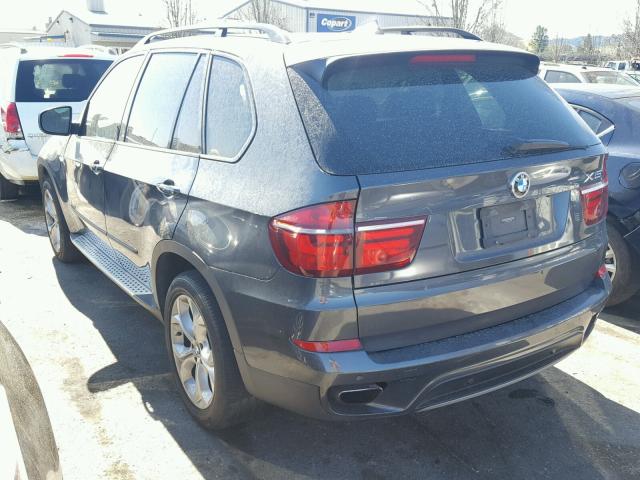 5UXZV8C56CL424279 - 2012 BMW X5 XDRIVE5 GRAY photo 3