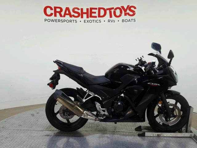 MLHNC5109F5100258 - 2015 HONDA CBR300 R BLACK photo 1