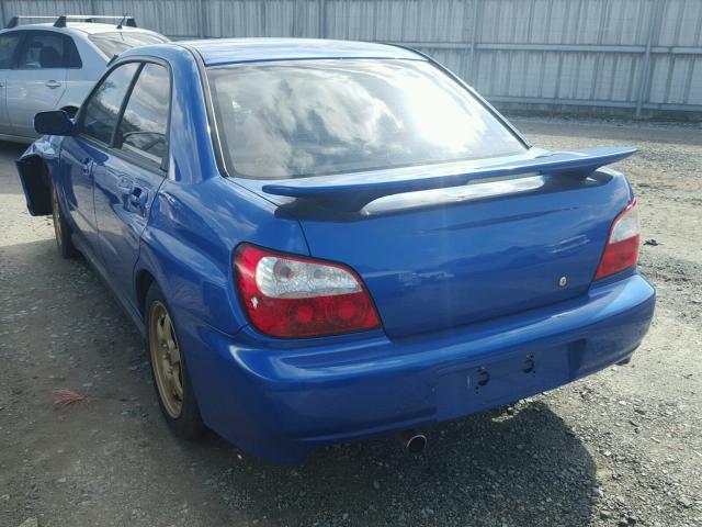 JF1GD29633G507675 - 2003 SUBARU IMPREZA WR BLUE photo 3