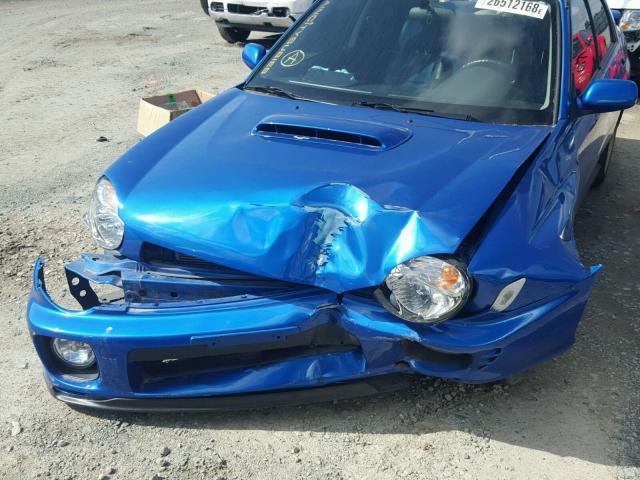 JF1GD29633G507675 - 2003 SUBARU IMPREZA WR BLUE photo 9