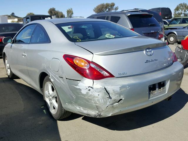 4T1CA30P14U011060 - 2004 TOYOTA CAMRY SOLA SILVER photo 3