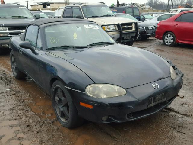 JM1NB353610206574 - 2001 MAZDA MX-5 MIATA BLACK photo 1