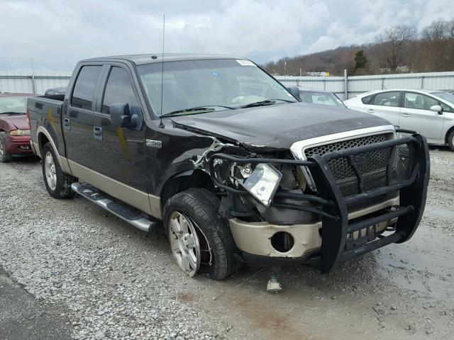 1FTPW14V47FB89381 - 2007 FORD F150 SUPER BLACK photo 1