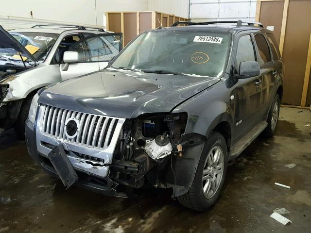 4M2CU97158KJ36283 - 2008 MERCURY MARINER PR GRAY photo 2