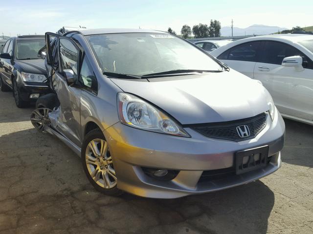 JHMGE8H44AS022464 - 2010 HONDA FIT SPORT GRAY photo 1