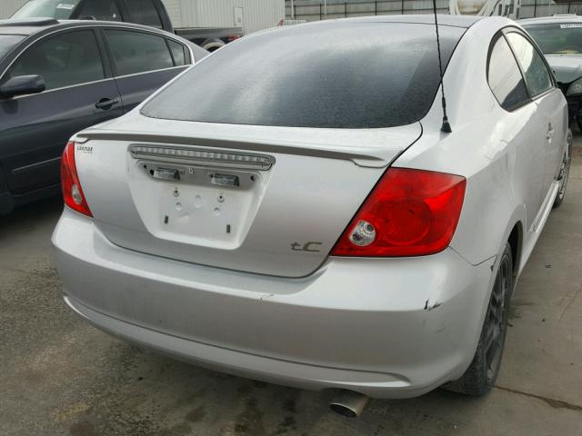 JTKDE177X60081960 - 2006 TOYOTA SCION TC 银色 照片 4