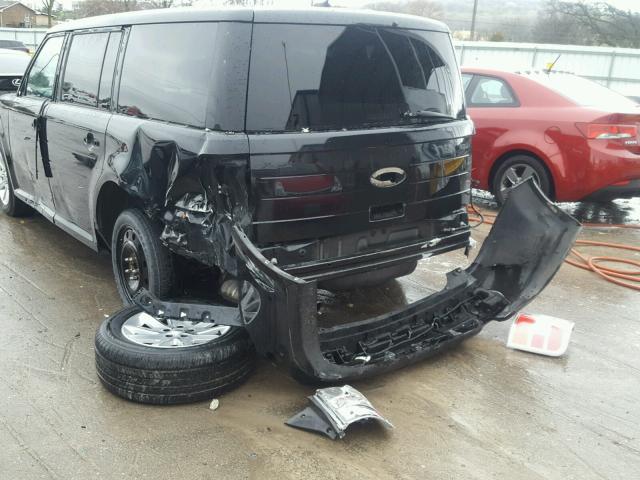2FMGK5CC6BBD07391 - 2011 FORD FLEX SEL შავი ფოტო 9