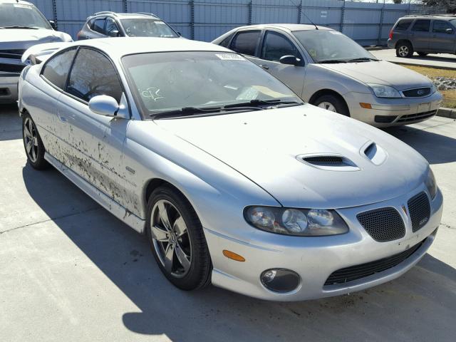 6G2VX12GX4L265747 - 2004 PONTIAC GTO SILVER photo 1