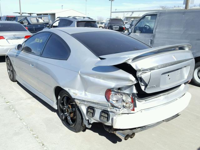 6G2VX12GX4L265747 - 2004 PONTIAC GTO SILVER photo 3