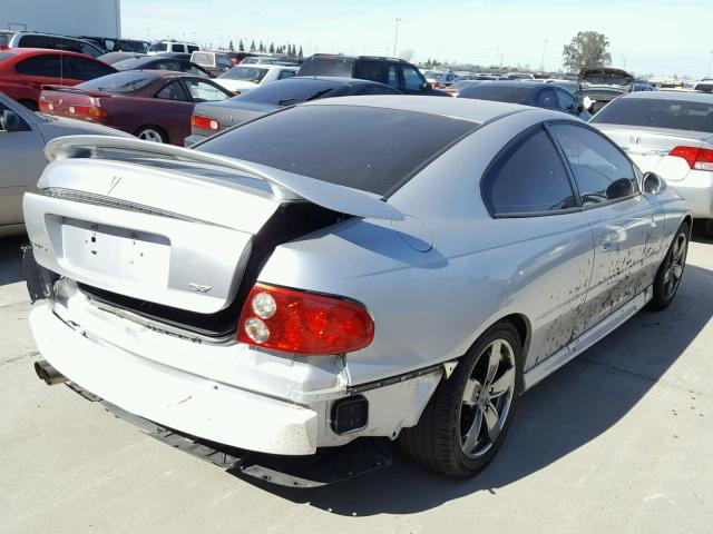 6G2VX12GX4L265747 - 2004 PONTIAC GTO SILVER photo 4