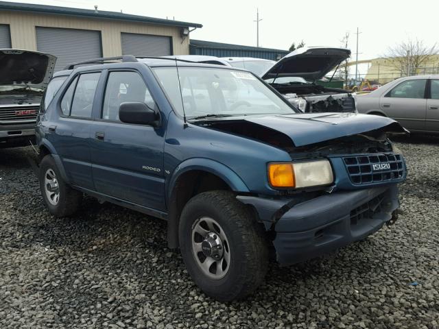 4S2CK58W4X4327134 - 1999 ISUZU RODEO S TURQUOISE photo 1