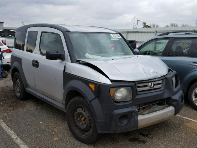 5J6YH28397L013421 - 2007 HONDA ELEMENT LX SILVER photo 1