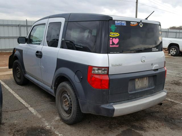 5J6YH28397L013421 - 2007 HONDA ELEMENT LX SILVER photo 3